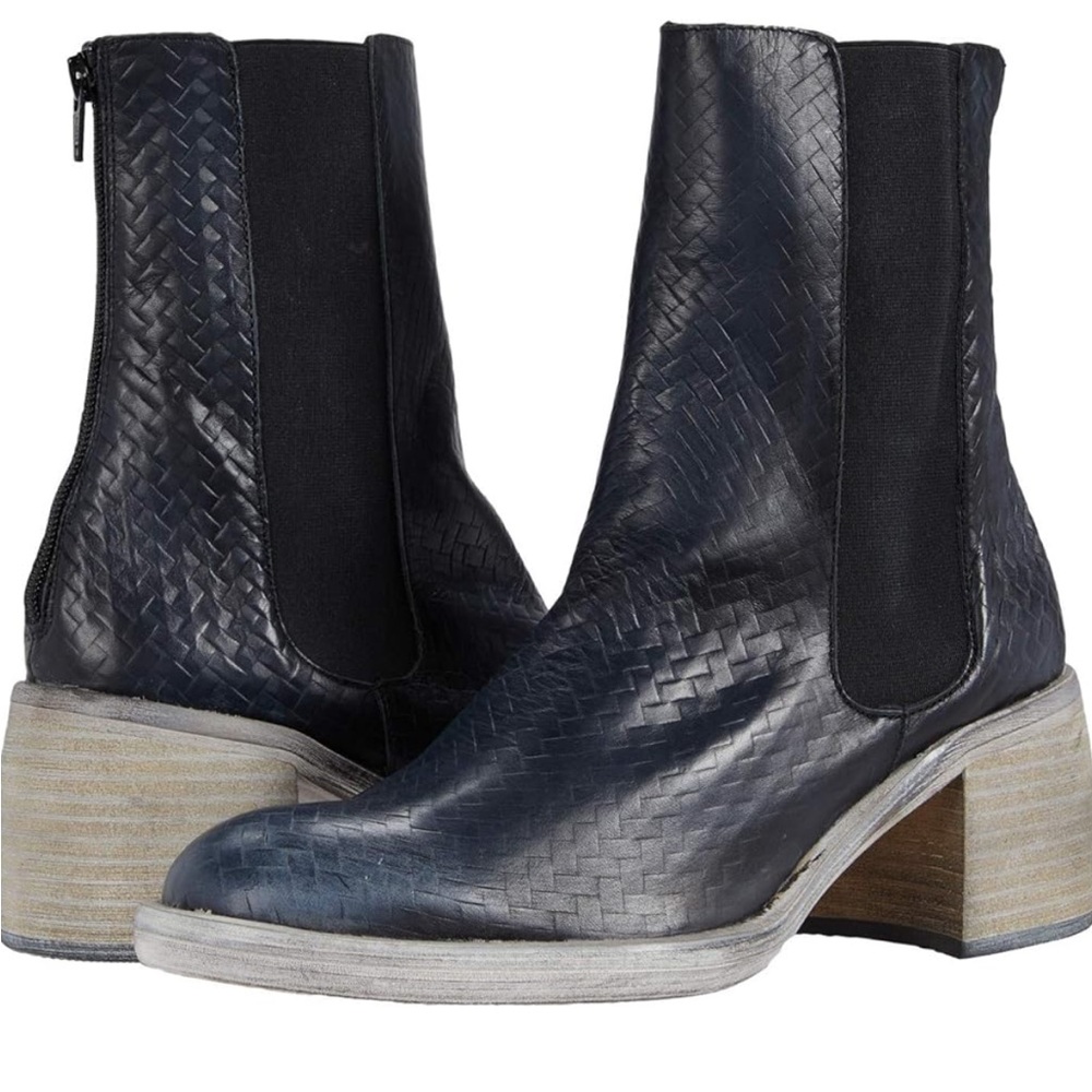 Free People Faux Leather Chelsea Boot